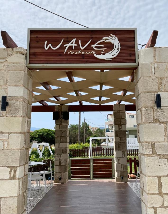 Wave Rooms Maleme  Bagian luar foto